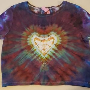 Ladies tie dye crop top